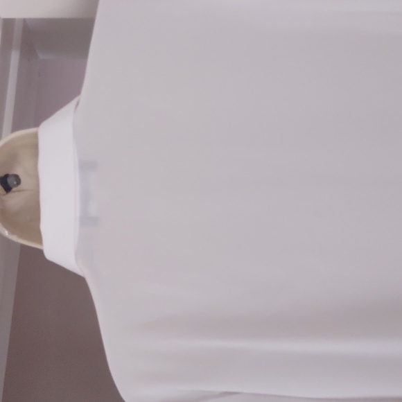 Karl Lagerfeld Classic White Button Down Tuxedo Shirt - Size XS /ECH/TP - Picture 9 of 11